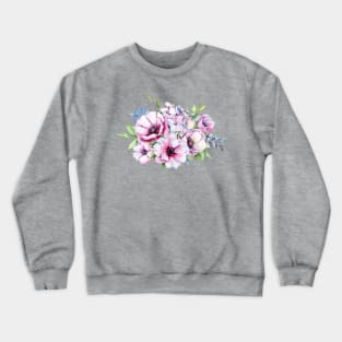 Anemones wreath Crewneck Sweatshirt